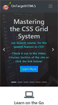 Mobile Screenshot of ontargethtml5.com
